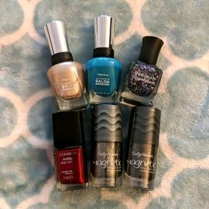 NEW Bundle of 6 nail polishes (full size)